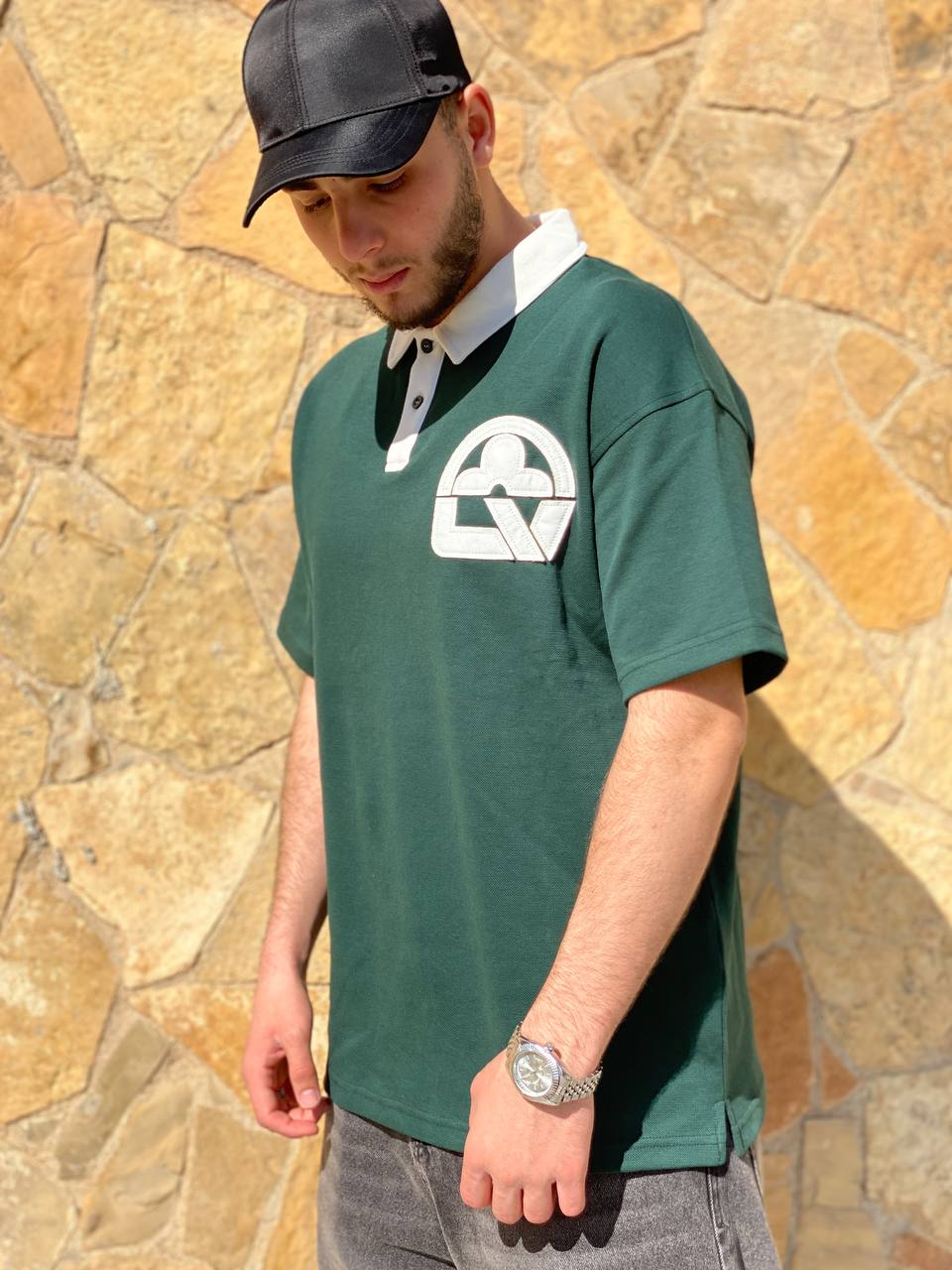 over size Old Money T-shirt