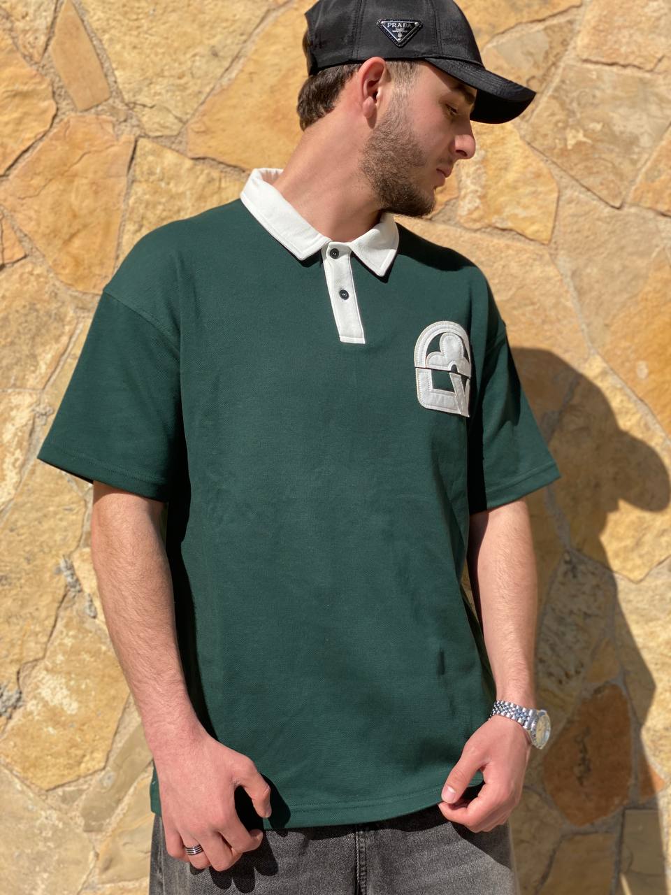 over size Old Money T-shirt